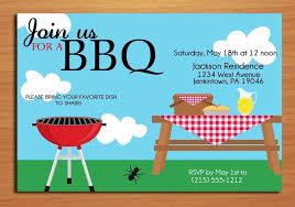 bbq invitation templates psd word