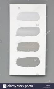 Grey Paint Chart Stock Photos Grey Paint Chart Stock