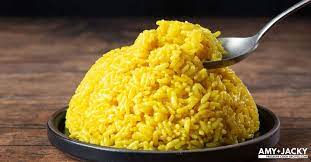 instant pot yellow rice tested by amy