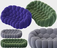 4 seat sofa 3d model