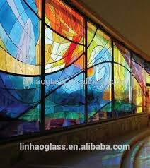 Stained Glass Feature Wall Design