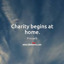 charity begins at home idlehearts