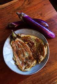 filipino eggplant omelette tortang