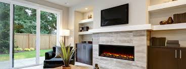 Tv Wall Unit With Electric Fireplace