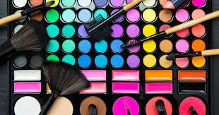 complete makeup sets with brushes for