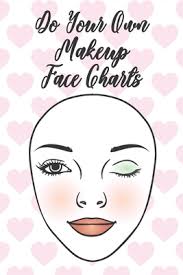 do your own makeup face chart makeup