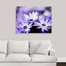 Greatbigcanvas Purple Flowers By