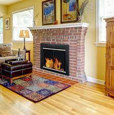 Pleasant Hearth Alsip Fireplace Glass