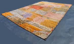 scandinavian rug by paul klee