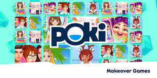 play free makeover games on poki