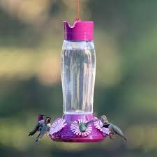 favorite glass hummingbird feeder