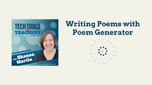 writing poems with a poem generator