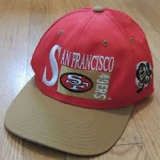 New era san francisco 49ers graphite storm 39thirty flex hat. San Francisco 49ers Vintage Taz Drew Pearson Snapback Hat Red Gold Nfl New Ebay