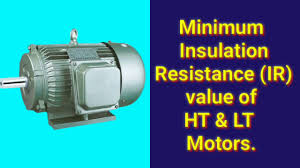 minimum insulation resistance value for