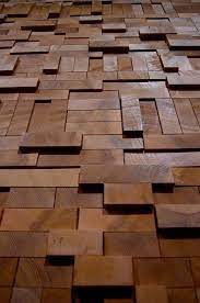 Wood Block Wall Wood Mosaic Wood