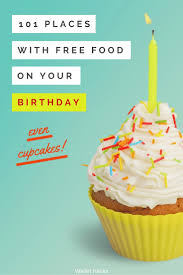restaurants with free food on your birthday