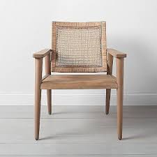 Cane Back Accent Chair Natural Hearth