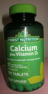 No membership fees & fast, free shipping on orders $49+ Finest Nutrition Calcium Plus Vitamin D3 100 Tablets For Sale Online Ebay