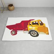 dump me truck rug by cougar society6