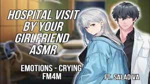 ASMR Roleplay] Hospital Visit by your Girlfriend ft. @SaladVA[FM4M] -  YouTube