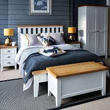 White oak bedroom furniture white oak is one of the most beautiful oak furniture options you can have. Tetbury White Bed Frame White Wood Bed Frame
