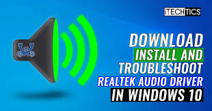install realtek hd audio manager