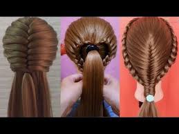 One of the simplest and unique updos for long hair is to make a bun. Beautiful Hairstyles 2019 25 Simple Easy Hairstyles Hair Style Girl Awesome Hairstyles P1 Youtube Hair Styles Easy Hairstyles Easy And Beautiful Hairstyles