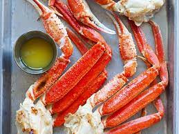 snow crab broiled with er and