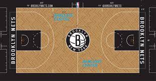 Everything for the fan at fansedge! Power Ranking All 30 Nba Floor Designs Nba Brooklyn Nets Floor Design