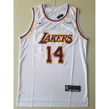Shop from the world's largest selection and best deals for los angeles lakers basketball jerseys. Nba 17 18 Season L A Lakers 14 Ingram Basketball Jerseys Top White Shopee Malaysia