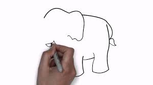 Video belajar menggambar & mewarnai gambar binatang gajah untuk anak sd, tk, paud, pemula | learn to. Belajar Menggambar Gajah Drawing Youtube