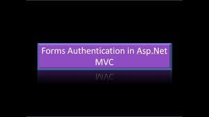 how to implement forms authentication
