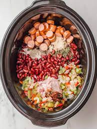 slow cooker red beans and rice little