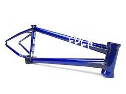 cult crew frame translucent blue tbb bike
