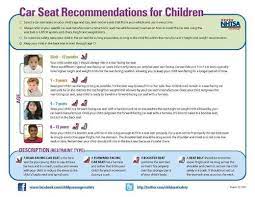 child car booster seat laws in