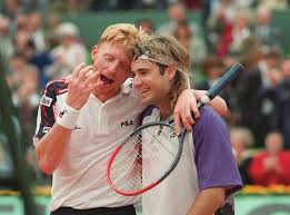 Atp announce wrong schedule for the world tour finals in london. Andre Agassi Reveals He Looked At Boris Becker S Tongue For Serve Clues In Rivals Clashes The Independent