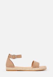 By The Sea Espadrille Sandal In Light Taupe Get Great
