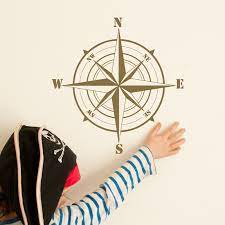 Compass Wall Sticker Kid S Space
