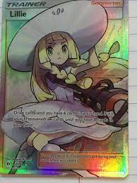 Lillie Full Art Trainer Pokemon Card 147/149 | eBay