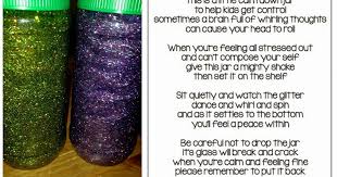 Calming Jars Teacher Gifts With Poem