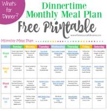 51 Best Meal Planning Images Family Meal Planning Free Printables