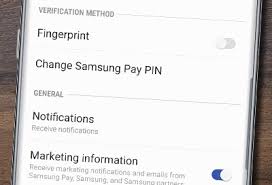 change your samsung pay pin