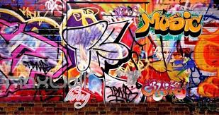 3d Graffiti Colorful Street Art