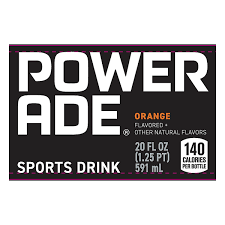 save on powerade sports drink orange