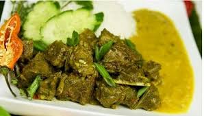 curried goat dhal and rice my