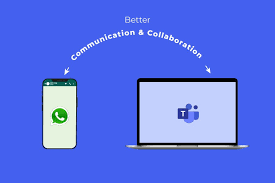 how to use microsoft teams and whatsapp
