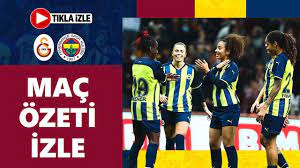 Galatasaray Fenerbahçe kadın futbol maçında tarihi skor | Maç sonucu  Galatasaray 0-7 Fenerbahçe | Maç özeti izle | A24 HA
