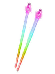 Firestix Light Up Lexan Drumsticks 1 Pair Color Changing Rainbow 82562089006 Ebay
