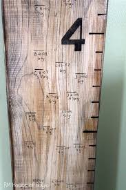 Abiding Wall Ruler Height Chart Wooden Ruler Height Chart