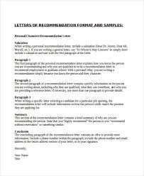 How To Format A Letter Of Recommendation   Free Resumes Tips clinicalneuropsychology us